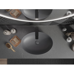 Mexen Cornelia  Lavoar pe blat  50 x 36 cm,  gri  mat - 21885071