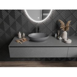 Mexen Cornelia  Lavoar pe blat  50 x 36 cm,  gri  mat - 21885071