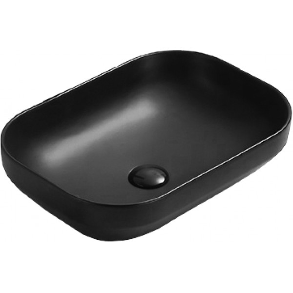Mexen Daria  Lavoar pe blat  50 x 35 cm,  negru mat - 21935085