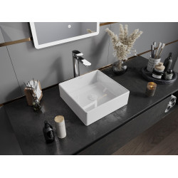 Mexen Goya  Lavoar pe blat  35 x 35 cm,  alb - 22183500 Lavoar pe blat fara gaura beterie 467680 Mexen