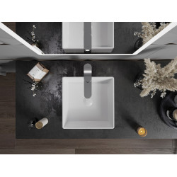 Mexen Goya  Lavoar pe blat  35 x 35 cm,  alb - 22183500