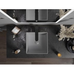 Mexen Goya  Lavoar pe blat  35 x 35 cm,  gri   mat - 22183561