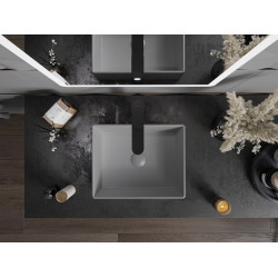 Mexen Goya  Lavoar pe blat  40 x 32 cm,  gri   mat - 22184061