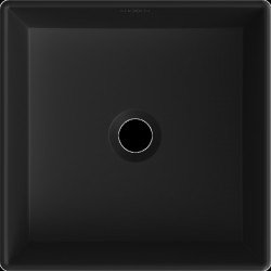 Mexen Goya  Lavoar pe blat  35 x 35 cm,  negru mat - 22183585
