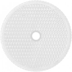 Mexen Aura  sticla  Lavoar pe blat  39 x 39 cm, transparent - 24013900