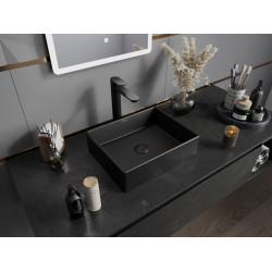 Mexen Goya  Lavoar pe blat  40 x 32 cm,  negru mat - 22184085