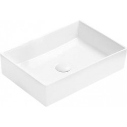 Mexen Goya  Lavoar pe blat  45 x 32 cm,  alb - 22184500 Lavoar pe blat fara gaura beterie 467680 Mexen