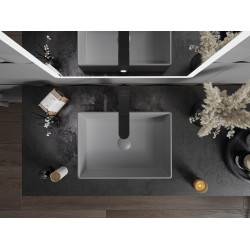 Mexen Goya  Lavoar pe blat  45 x 32 cm,  gri   mat - 22184561