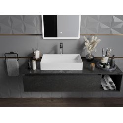 Mexen Goya  Lavoar pe blat  60 x 37 cm,  alb - 22186000