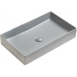 Mexen Goya  Lavoar pe blat  60 x 37 cm,  gri   mat- 22186061 Lavoar pe blat fara gaura beterie 467680 Mexen
