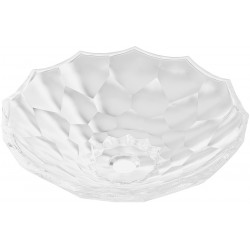 Mexen Inga  sticla  Lavoar pe blat  44 x 44 cm, transparent - 24074400 Lavoar pe blat fara gaura beterie 467680 Mexen