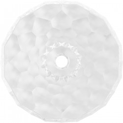 Mexen Inga  sticla  Lavoar pe blat  44 x 44 cm, transparent - 24074400