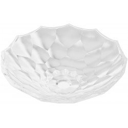 Mexen Inga  sticla  Lavoar pe blat  44 x 44 cm, transparent - 24074400 Lavoar pe blat fara gaura beterie 467680 Mexen