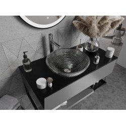 Mexen Olza  sticla  Lavoar pe blat  42 x 42 cm, transparent - 24094200