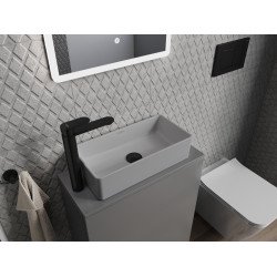 Mexen Nadia  Lavoar pe blat  46 x 23 cm,  gri   mat - 21614661