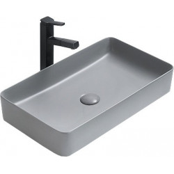 Mexen Nadia  Lavoar pe blat  60 x 35 cm,  gri   mat - 21616061 Lavoar pe blat fara gaura beterie 467680 Mexen