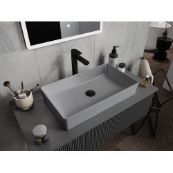 Mexen Nadia  Lavoar pe blat  60 x 35 cm,  gri   mat - 21616061