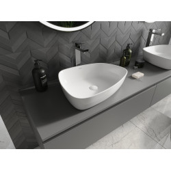 Mexen Ono  Lavoar pe blat  kompozit 51 x 39 cm,  alb - 23045101