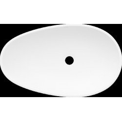 Mexen Nora  Lavoar pe blat  kompozit 60 x 36 cm,  alb - 23056001