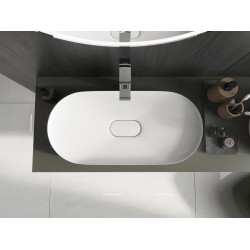 Mexen Sofia  Lavoar pe blat  kompozit 70 x 35 cm,  alb - 23067001