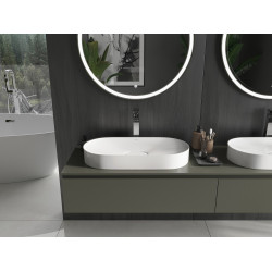 Mexen Sofia  Lavoar pe blat  kompozit 70 x 35 cm,  alb - 23067001