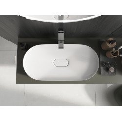 Mexen Sofia  Lavoar pe blat  kompozit 70 x 35 cm,  alb - 23067001