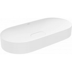 Mexen Sofia  Lavoar pe blat  kompozit 70 x 35 cm,  alb - 23067001 Lavoar pe blat fara gaura beterie 467680 Mexen