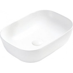 Mexen Rita  Lavoar pe blat  45 x 32 cm,  alb mat - 21084501 Lavoar pe blat fara gaura beterie 467680 Mexen