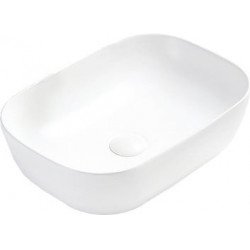 Mexen Rita  Lavoar pe blat  45 x 32 cm,  alb mat - 21084501 Lavoar pe blat fara gaura beterie 467680 Mexen