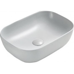 Mexen Rita  Lavoar pe blat  45 x 32 cm, platina mat - 21084563 Lavoar pe blat fara gaura beterie 467680 Mexen