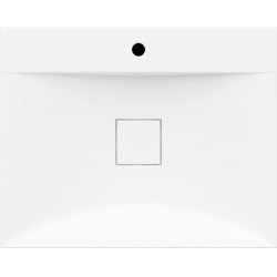 Mexen Poli  Lavoar pe blat  kompozit 1/O 60 x 48 cm,  alb - 23026001
