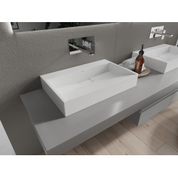 Mexen Ava  Lavoar pe blat  kompozit B/O 60 x 38 cm,  alb - 23016000