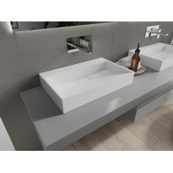Mexen Ava  Lavoar pe blat  kompozit B/O 60 x 38 cm,  alb - 23016000
