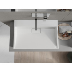 Mexen Ava  Lavoar pe blat  kompozit B/O 70 x 46 cm,  alb - 23017000