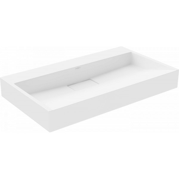 Mexen Ava  Lavoar pe blat  kompozit B/O 80 x 46 cm,  alb - 23018000