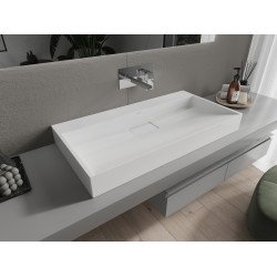 Mexen Ava  Lavoar pe blat  kompozit B/O 90 x 46 cm,  alb - 23019000