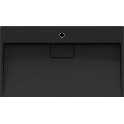 Mexen Ava  Lavoar pe blat  kompozit 1/O 80 x 46 cm,  negru - 23018071
