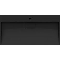 Mexen Ava  Lavoar pe blat  kompozit 1/O 90 x 46 cm,  negru - 23019071