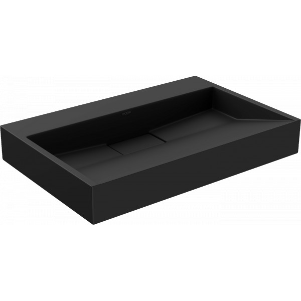 Mexen Ava  Lavoar pe blat  kompozit B/O 70 x 46 cm,  negru - 23017070