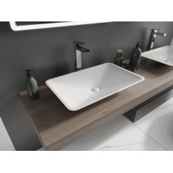 Mexen Esper  Lavoar pe blat  kompozit 60 x 38 cm,  alb - 23036001