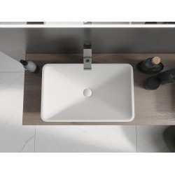 Mexen Esper  Lavoar pe blat  kompozit 60 x 38 cm,  alb - 23036001