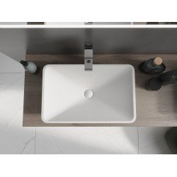 Mexen Esper  Lavoar pe blat  kompozit 60 x 38 cm,  alb - 23036001