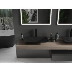 Mexen Esper  Lavoar pe blat  kompozit 60 x 38 cm,  negru - 23036071