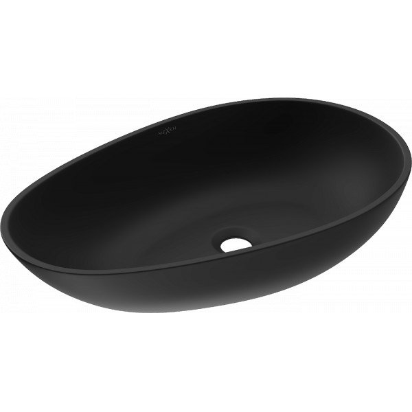 Mexen Nora  Lavoar pe blat  kompozit 60 x 36 cm,  negru - 23056071