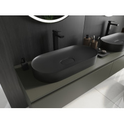 Mexen Sofia  Lavoar pe blat  kompozit 70 x 35 cm,  negru - 23067071