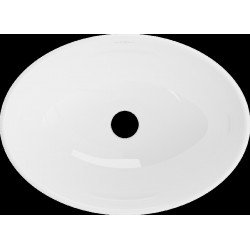 Mexen Elza  Lavoar pe blat  40 x 33 cm, alb/auriu  - 21014006