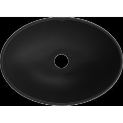 Mexen Elza  Lavoar pe blat  40 x 33 cm,  negru mat/auriu  - 21014028