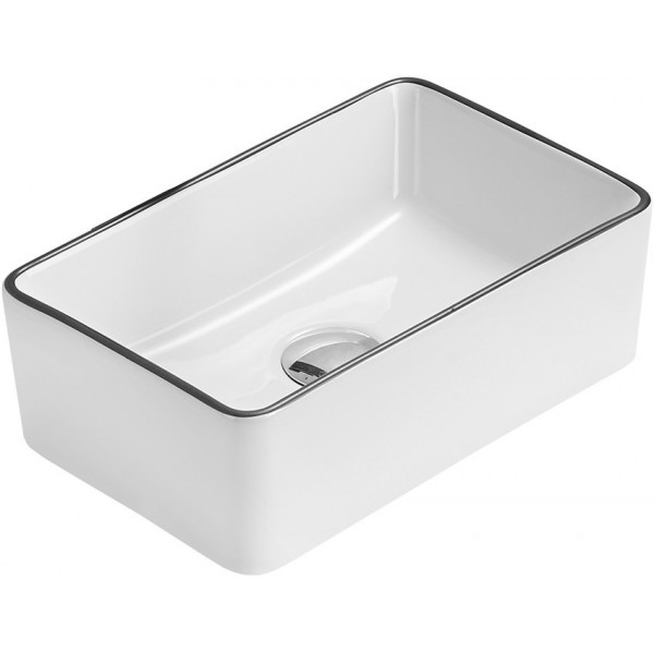 Mexen Nadia  Lavoar pe blat  36 x 23 cm, alb/ negru - 21613607