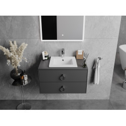 Mexen Atena Lavoar ingropat in blat  41 x 41 cm, alb  - 25014100