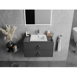 Mexen Atena Lavoar ingropat in blat  41 x 41 cm, alb  - 25014100